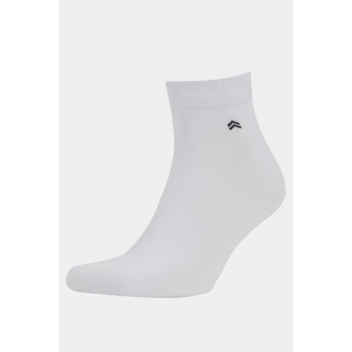 Defacto F4294AXKR1 Çok Renkli Erkek Dikişsiz 3lü Bambu Patik Çorap