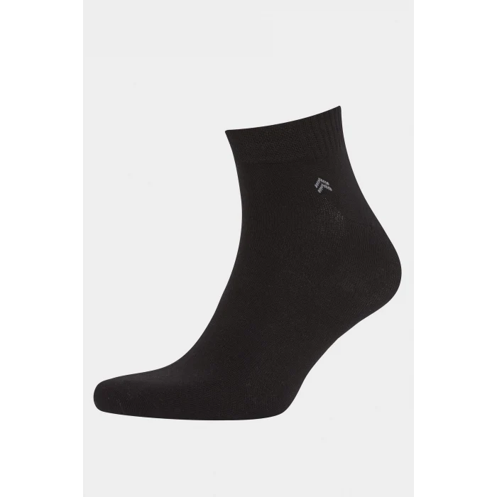 Defacto F4294AXKR1 Çok Renkli Erkek Dikişsiz 3lü Bambu Patik Çorap