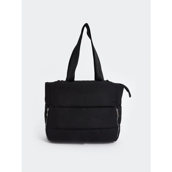 LCW ACCESSORIES Siyah Çıkarılabilir Askılı Kadın Omuz Çantası