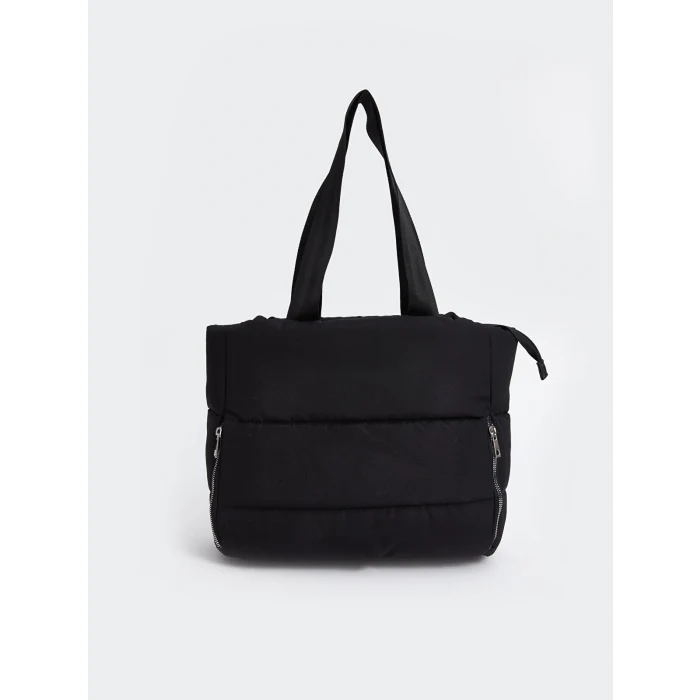 LCW ACCESSORIES Siyah Çıkarılabilir Askılı Kadın Omuz Çantası