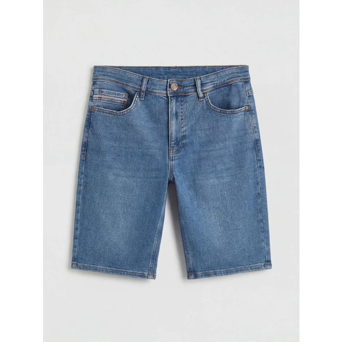 LCW Jeans İndigo Slim Fit Erkek Jean Şort