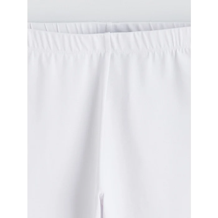 LCW Kids Beyaz Kız Çocuk Basic Kısa Tayt