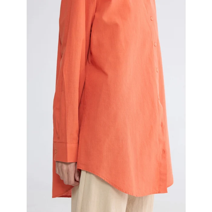LCW EVERYDAY Turuncu Regular Fit Kadın Gömlek Tunik