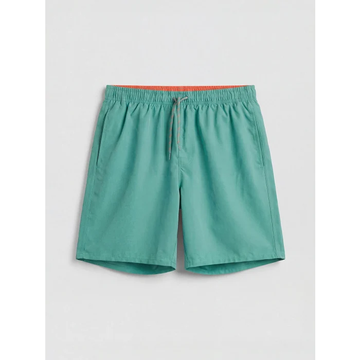 LCW SWIMWEAR Turkuaz Kısa Boy Erkek Deniz Şortu