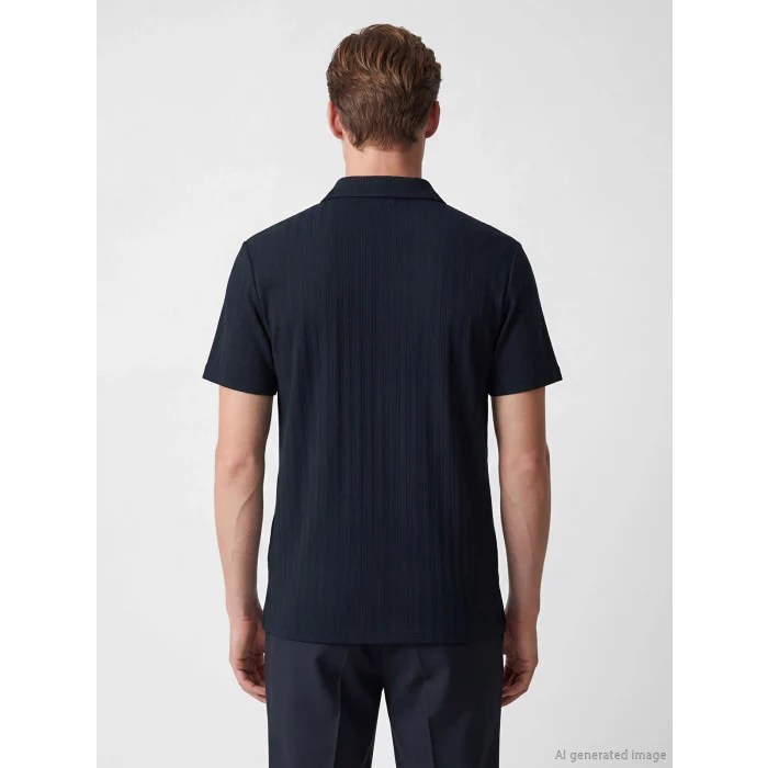 SOUTHBLUE Lacivert Polo Yaka Erkek Tişört