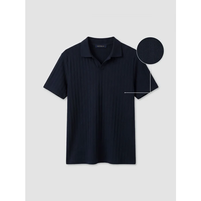 SOUTHBLUE Lacivert Polo Yaka Erkek Tişört