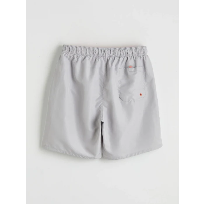 LCW SWIMWEAR Gri Kısa Boy Erkek Deniz Şortu