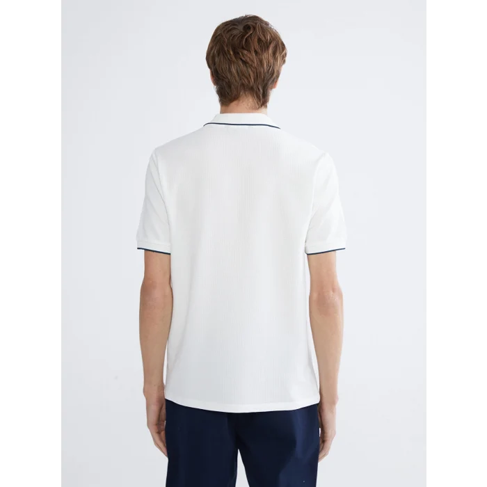 SOUTHBLUE Ekru Polo Yaka Erkek Tişört