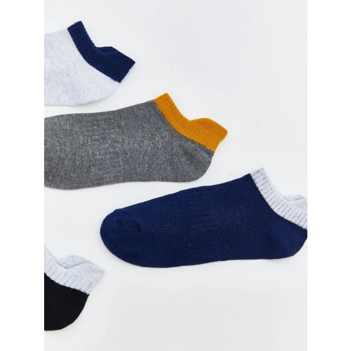 LCW Kids Karışık Erkek Çocuk Patik Çorap 5li