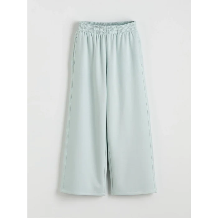 LCW Kids Mavi Baskılı Kız Çocuk Tişört ve Pantolon