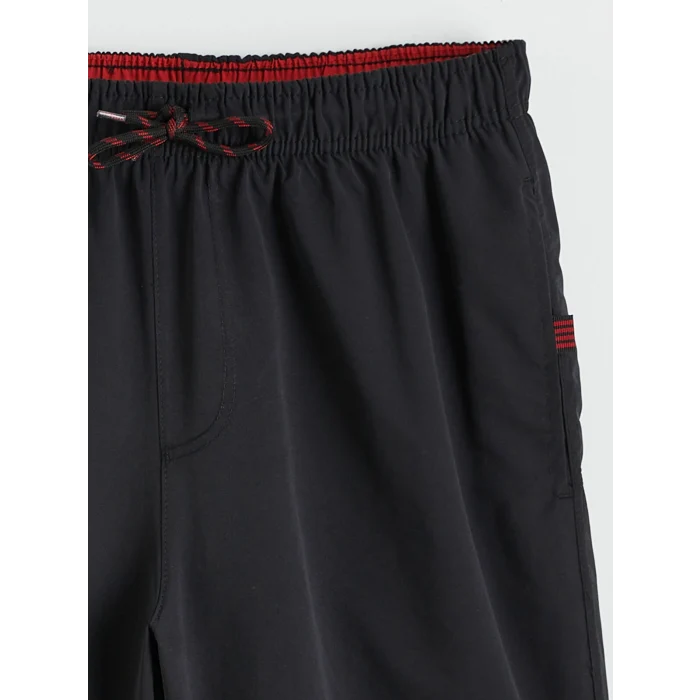 LCW SWIMWEAR Siyah Kısa Boy Erkek Deniz Şortu