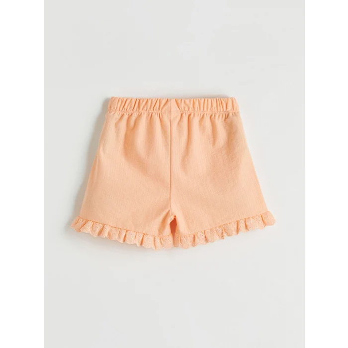 LCW Kids Mercan Fiyonklu Kız Çocuk Bluz ve Şort