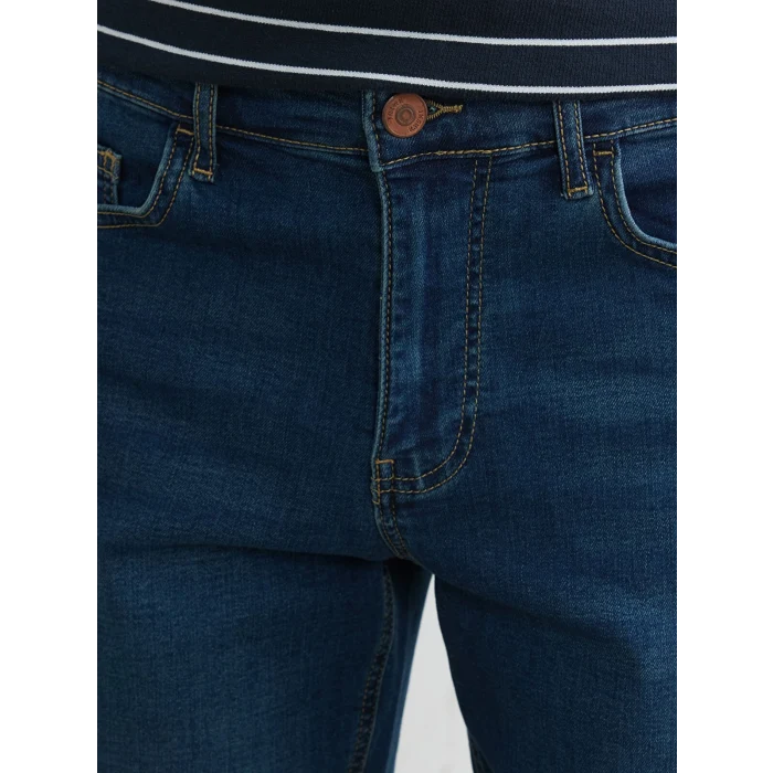LCW Jeans İndigo Standart Kalıp Erkek Jean Şort