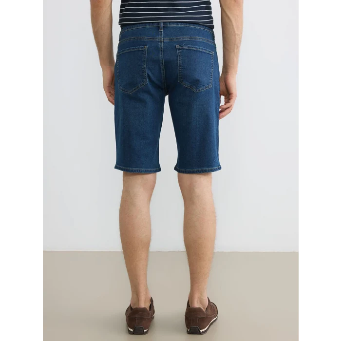 LCW Jeans İndigo Standart Kalıp Erkek Jean Şort