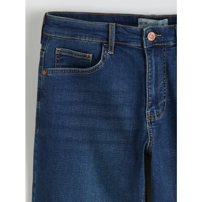 LCW Jeans İndigo Standart Kalıp Erkek Jean Şort