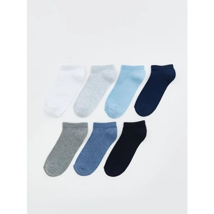 LCW Kids Karışık Erkek Çocuk Patik Çorap 7li