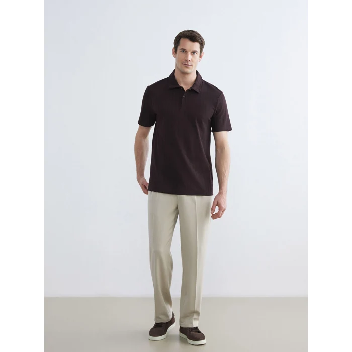 SOUTHBLUE Mürdüm Polo Yaka Erkek Tişört