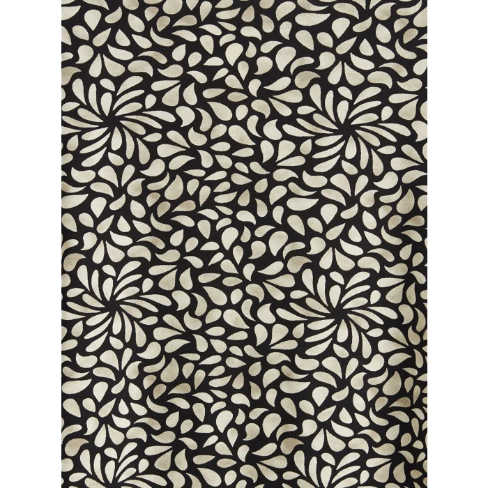 LCW Grace Bej Bisiklet Yaka Desenli Bluz