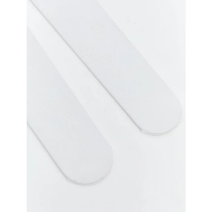 LCW Kids Beyaz Kız Çocuk İnce Külotlu Çorap 2li