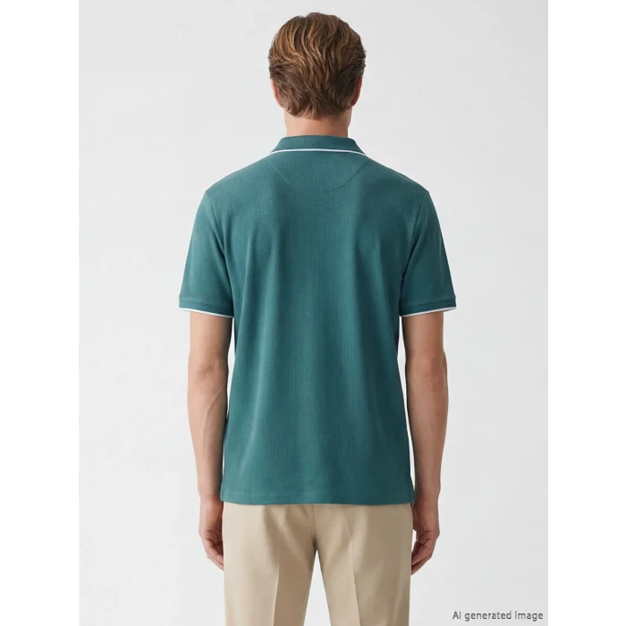 SOUTHBLUE Petrol Polo Yaka Erkek Tişört