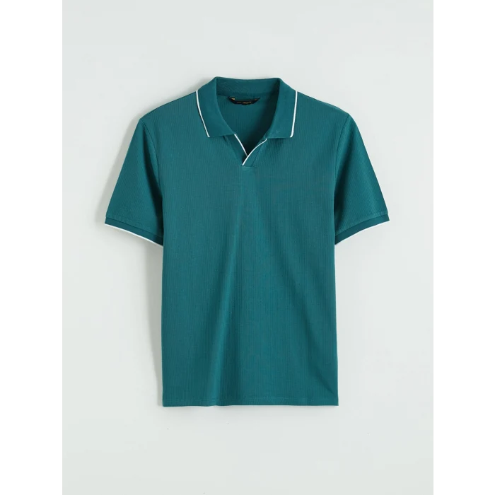 SOUTHBLUE Petrol Polo Yaka Erkek Tişört