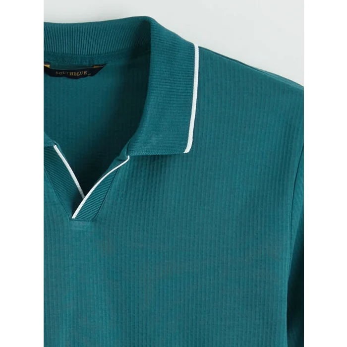 SOUTHBLUE Petrol Polo Yaka Erkek Tişört