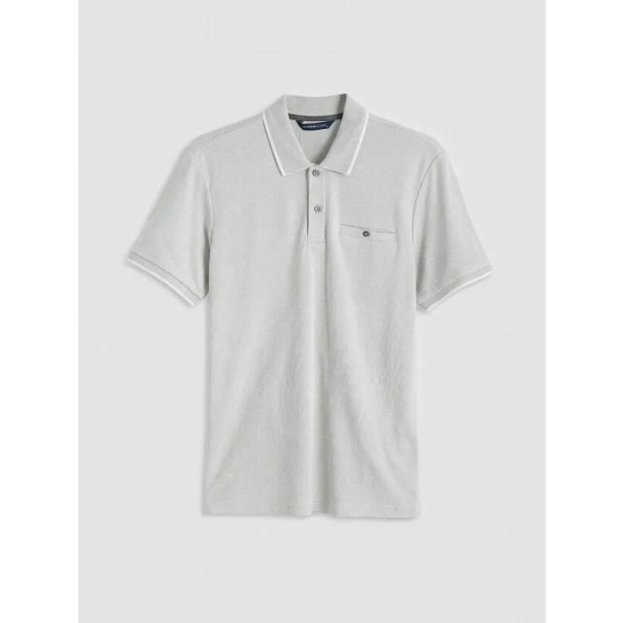 LCWAIKIKI Classic Yeşil Polo Yaka Erkek Dokulu Tişört