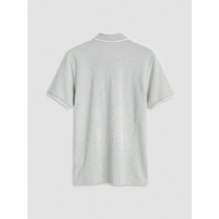 LCWAIKIKI Classic Yeşil Polo Yaka Erkek Dokulu Tişört