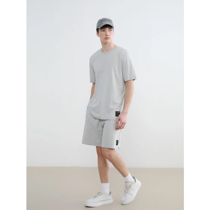XSIDE Gri Standart Kalıp Erkek Şort