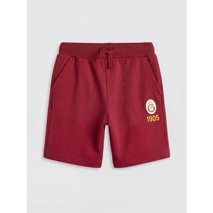 LCW Kids Beyaz Galatasaray Baskılı Erkek Çocuk Tişört ve Şort