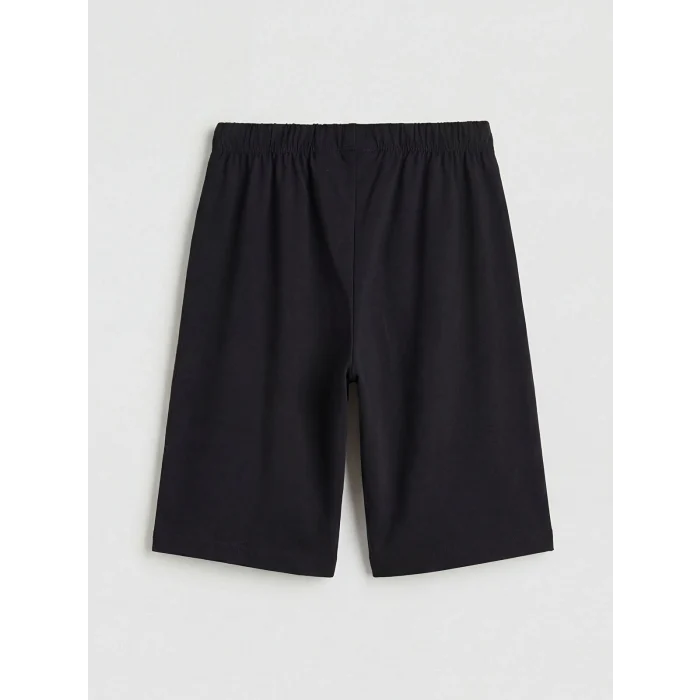 LCW Kids Beyaz Playstation Baskılı Erkek Çocuk Şortlu Pijama Takımı