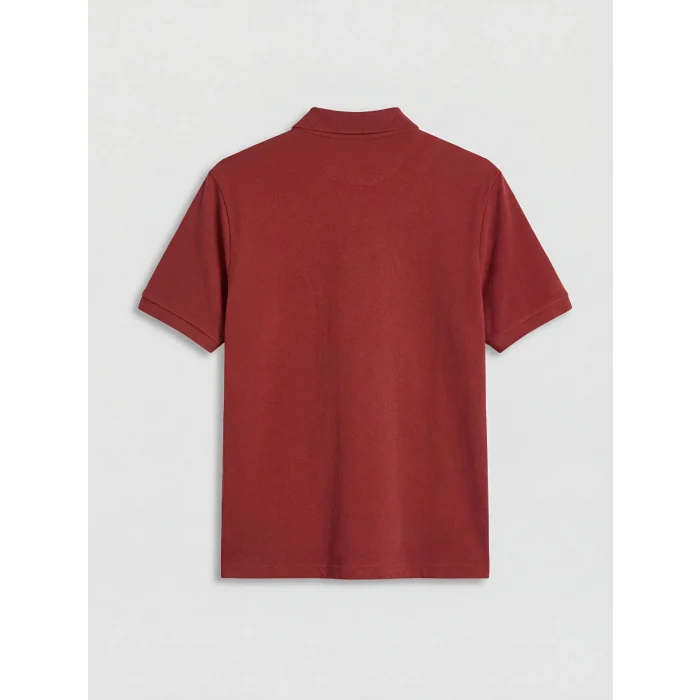 LCWAIKIKI Classic Kırmızı Polo Yaka Pike Erkek Tişört
