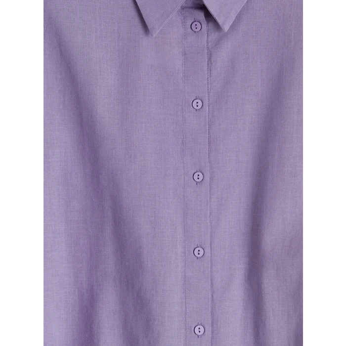 LCW EVERYDAY Lila Regular Fit Kadın Gömlek Tunik