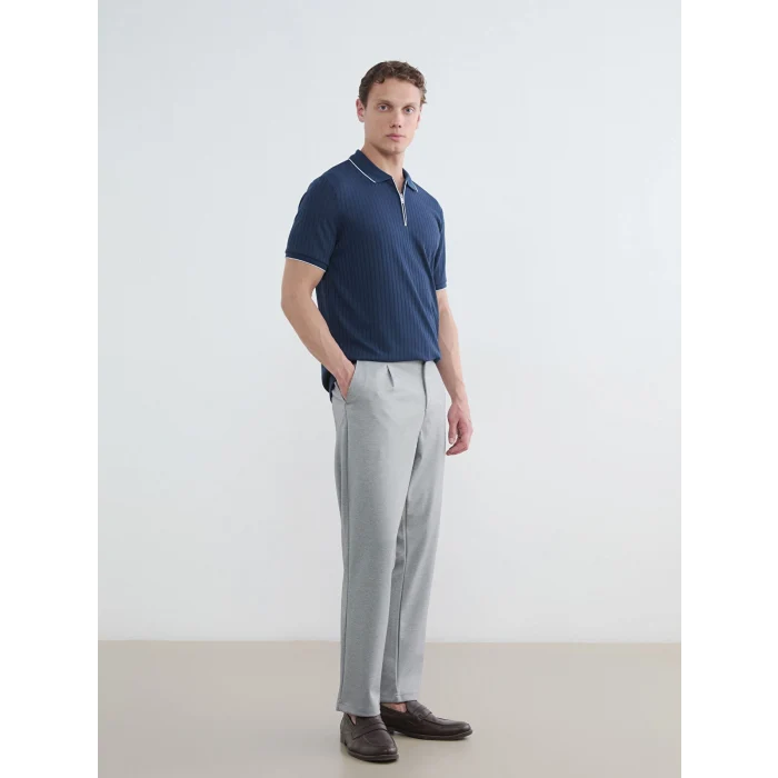 LCW Vision İndigo Polo Yaka Erkek Tişört