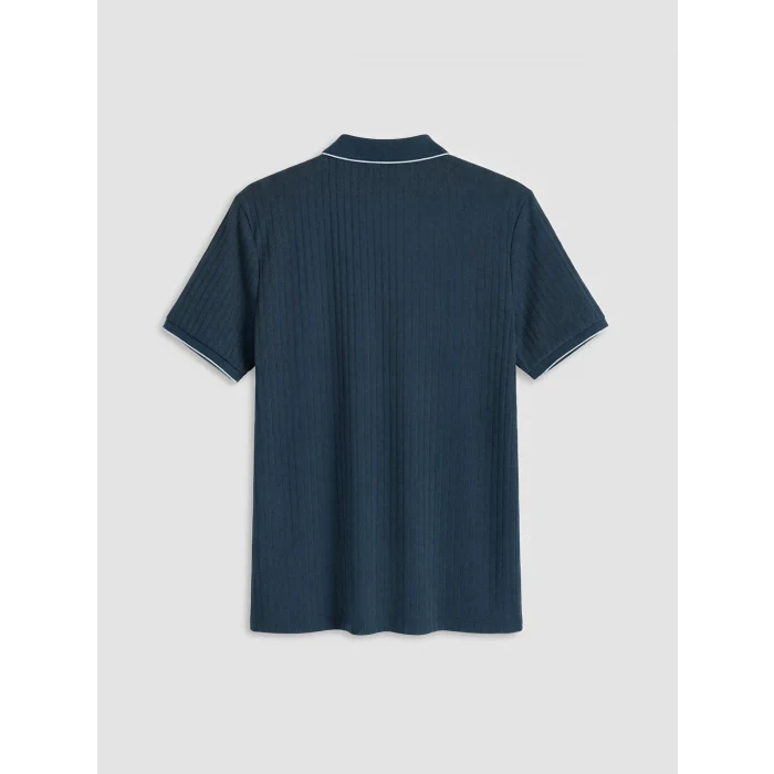 LCW Vision İndigo Polo Yaka Erkek Tişört