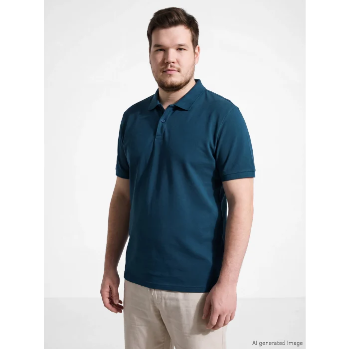 LCWAIKIKI Classic Petrol Polo Yaka Pike Erkek Tişört