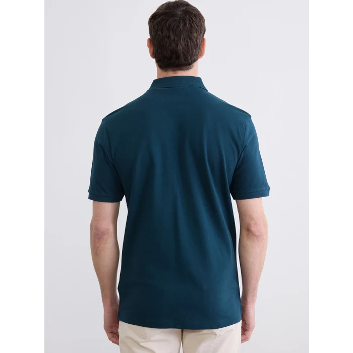 LCWAIKIKI Classic Petrol Polo Yaka Pike Erkek Tişört