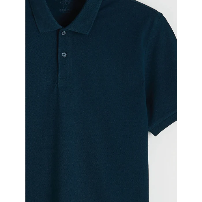 LCWAIKIKI Classic Petrol Polo Yaka Pike Erkek Tişört