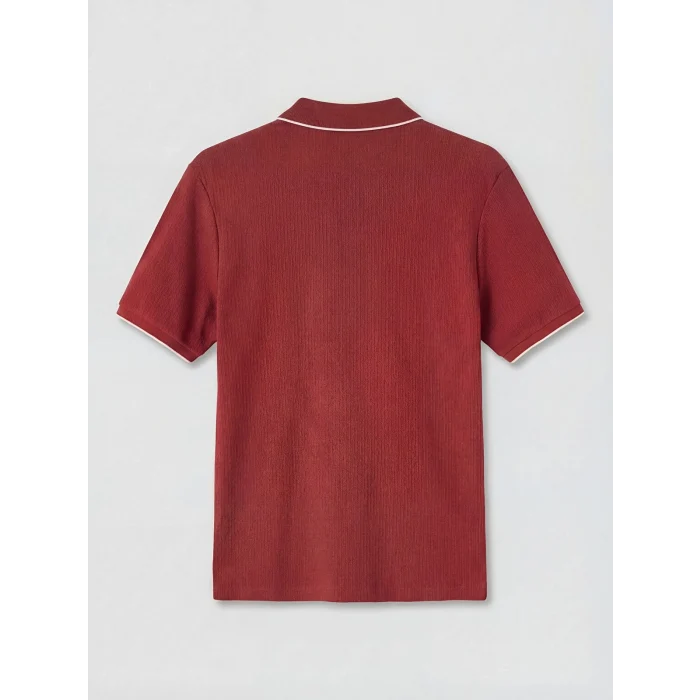 SOUTHBLUE Kırmızı Polo Yaka Erkek Tişört