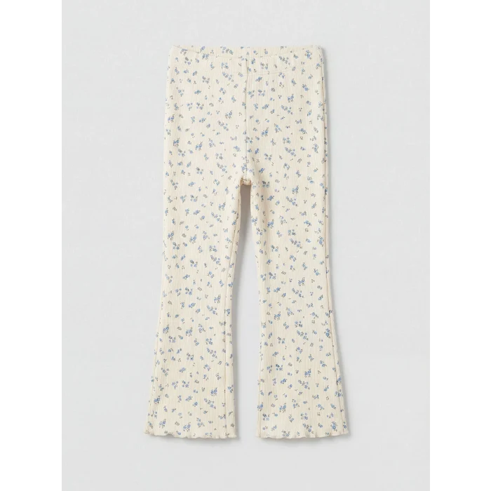 LCW Kids Ekru Kız Çocuk İspanyol Paça Tayt