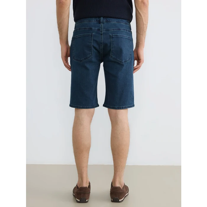 LCW Jeans İndigo Standart Kalıp Erkek Jean Şort