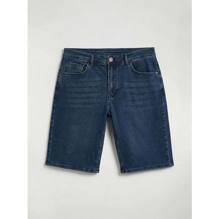LCW Jeans İndigo Standart Kalıp Erkek Jean Şort