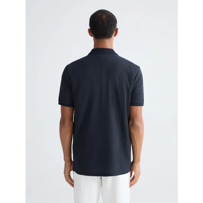 LCW Vision Lacivert Polo Yaka Erkek Tişört
