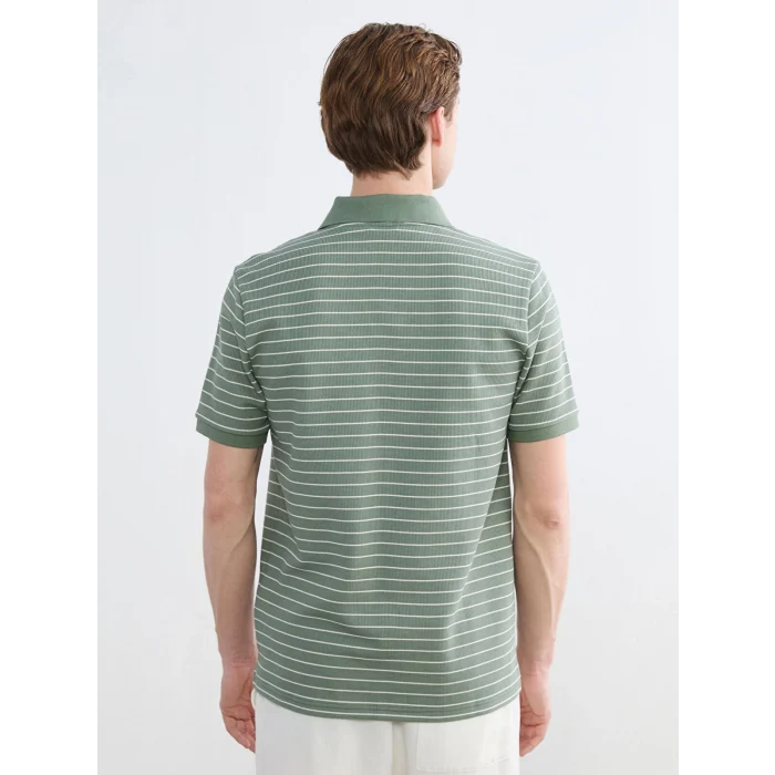 SOUTHBLUE Yeşil Polo Yaka Standart Kalıp Erkek Tişört