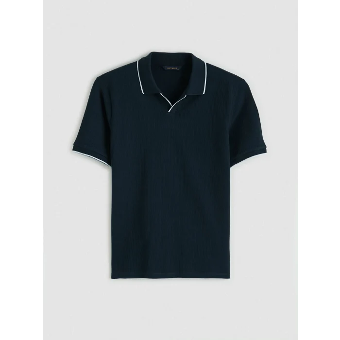 SOUTHBLUE Lacivert Polo Yaka Erkek Tişört