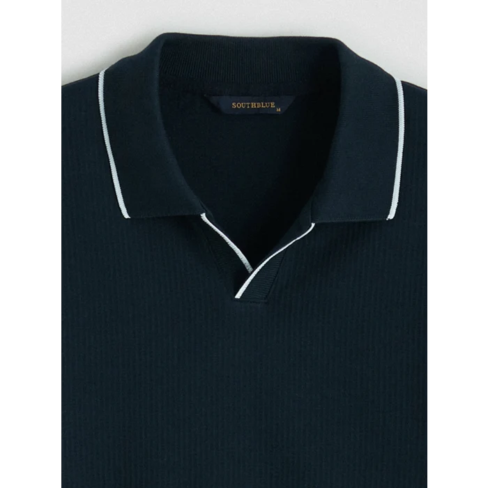 SOUTHBLUE Lacivert Polo Yaka Erkek Tişört