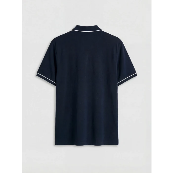 SOUTHBLUE Lacivert Polo Yaka Pike Erkek Tişört