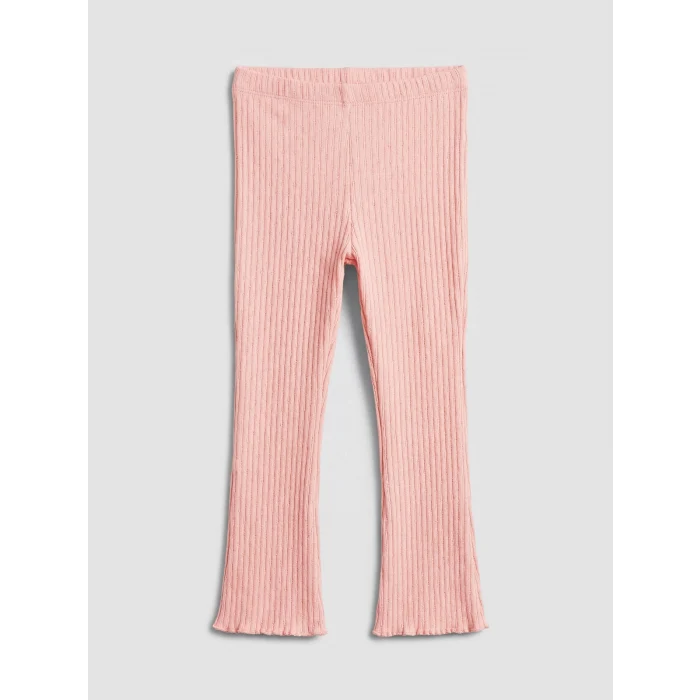 LCW baby Ekru Çizgili Baskılı Kız Bebek Takım