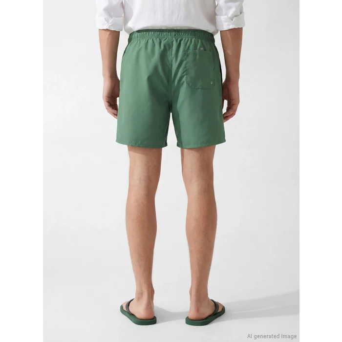 LCW SWIMWEAR Yeşil Kısa Boy Erkek Deniz Şortu