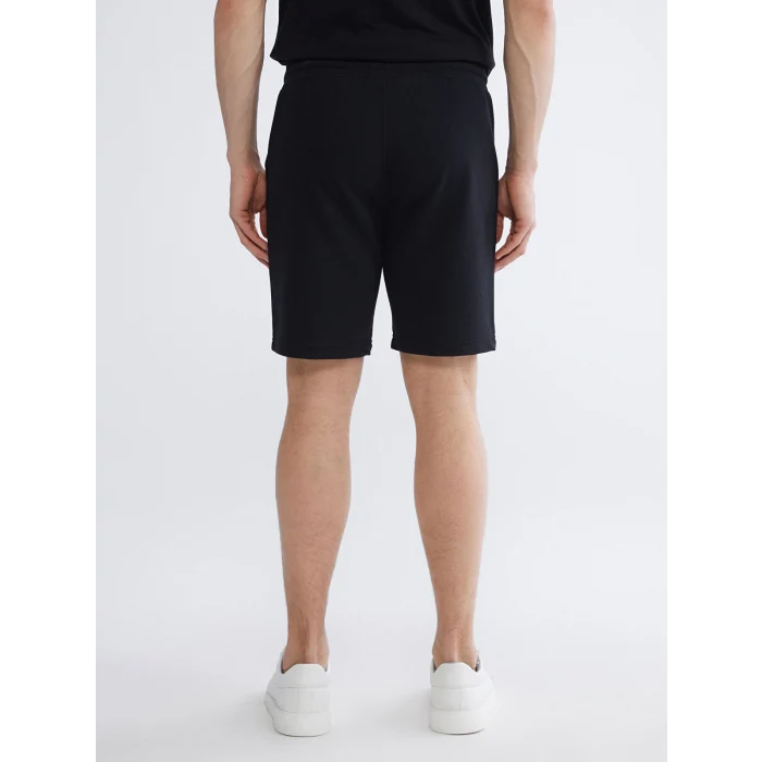 XSIDE Siyah Standart Kalıp Erkek Pike Şort